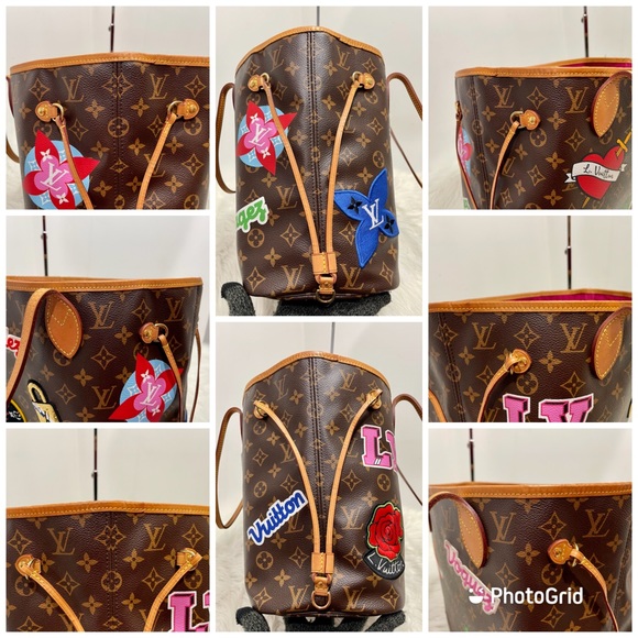 Neverfull MM Patches SET Limited Edition(PRICE IS FOR SET) - Picture 7 of 16